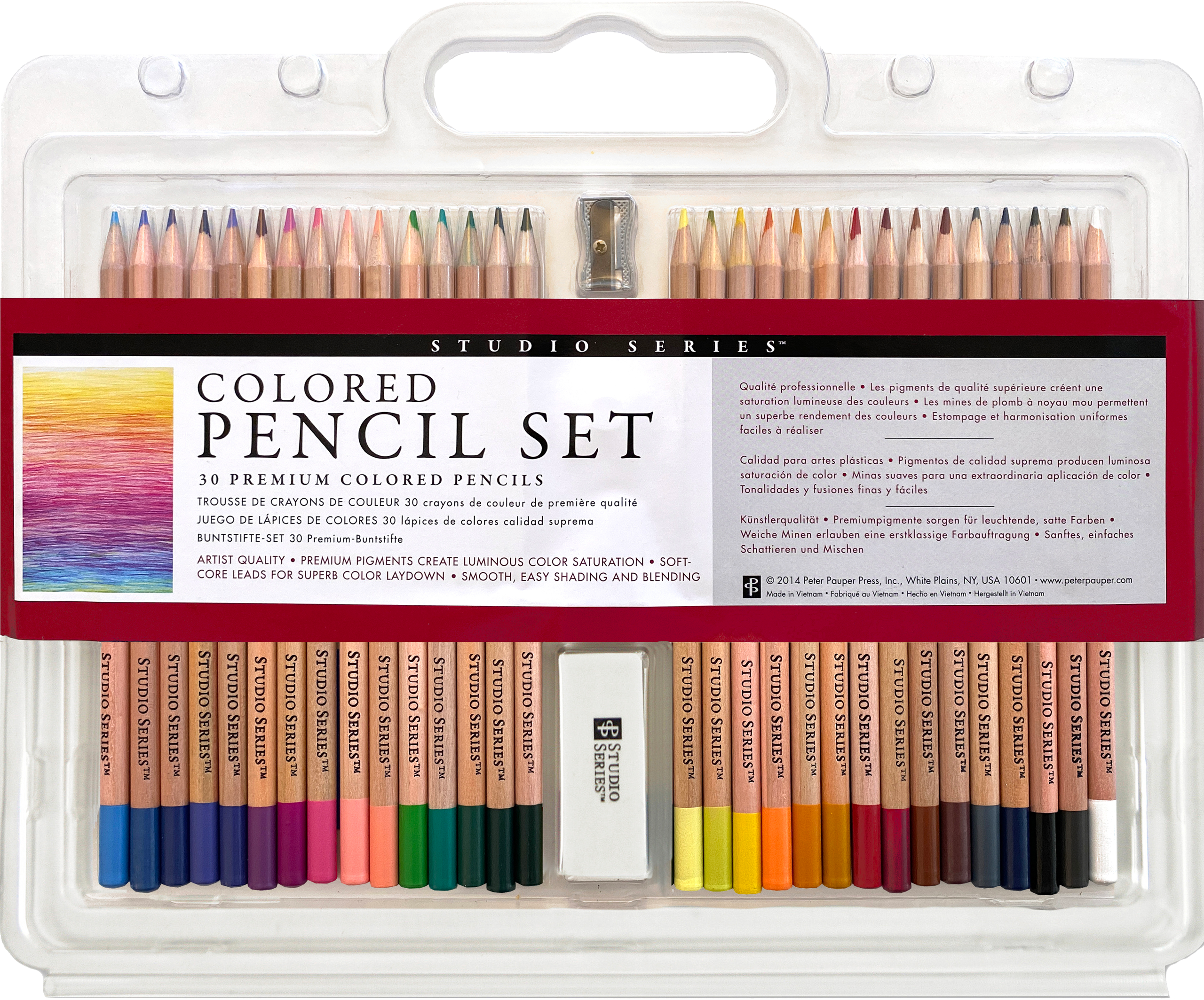 professional colored pencils 126 pc studio