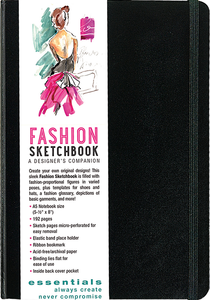 Essentials Fashion Sketchbook: A Designer's Companion – Peter Pauper Press