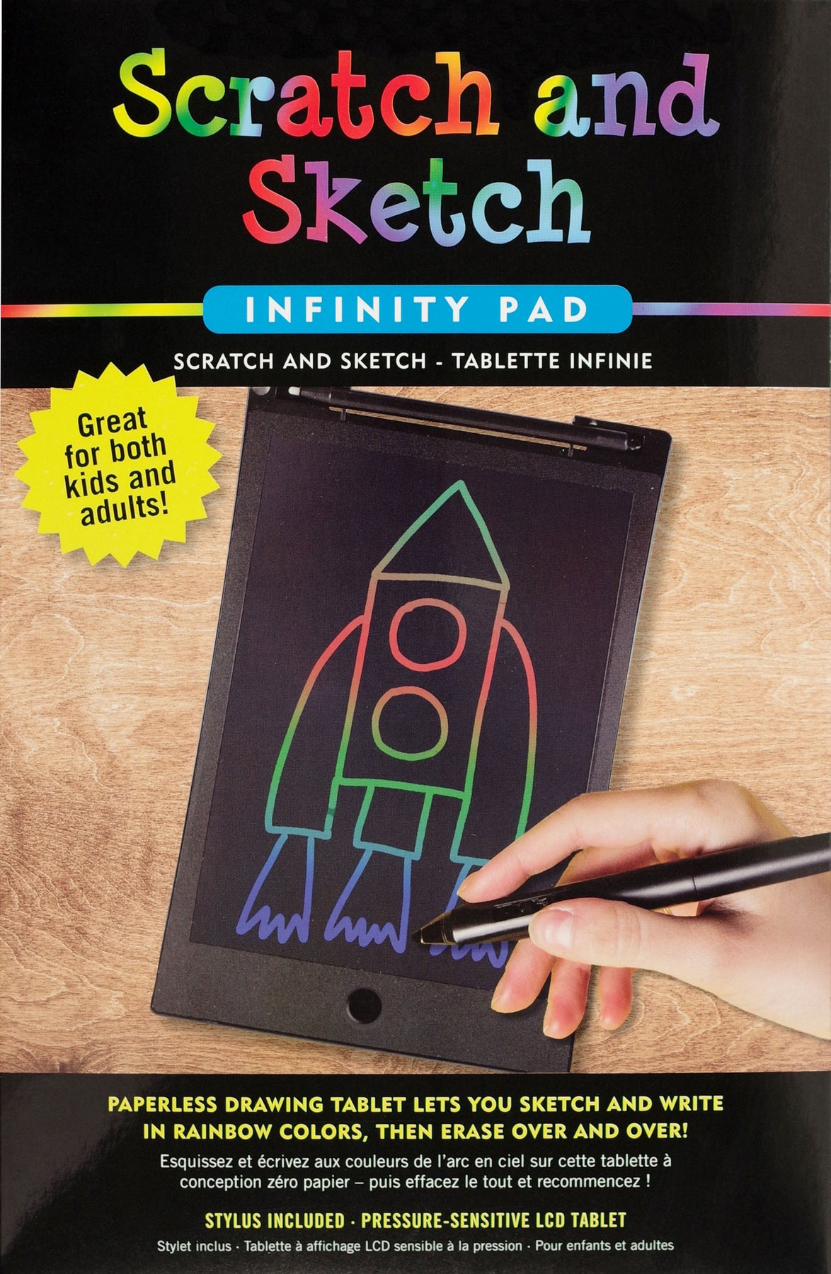 Scratch and Sketch Infinity Pad - mulberrycottage