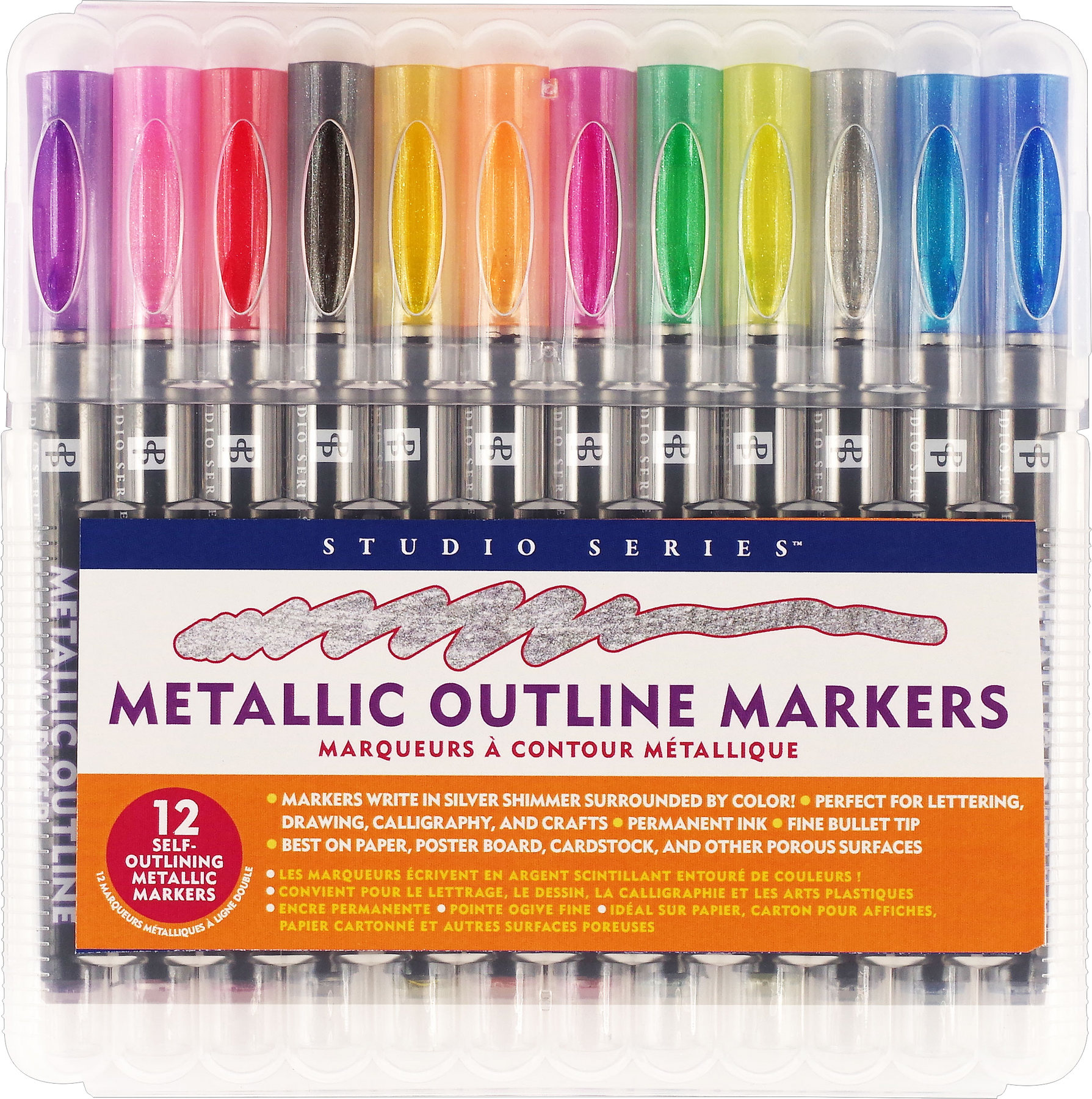 Metallic Outline Markers - Shands