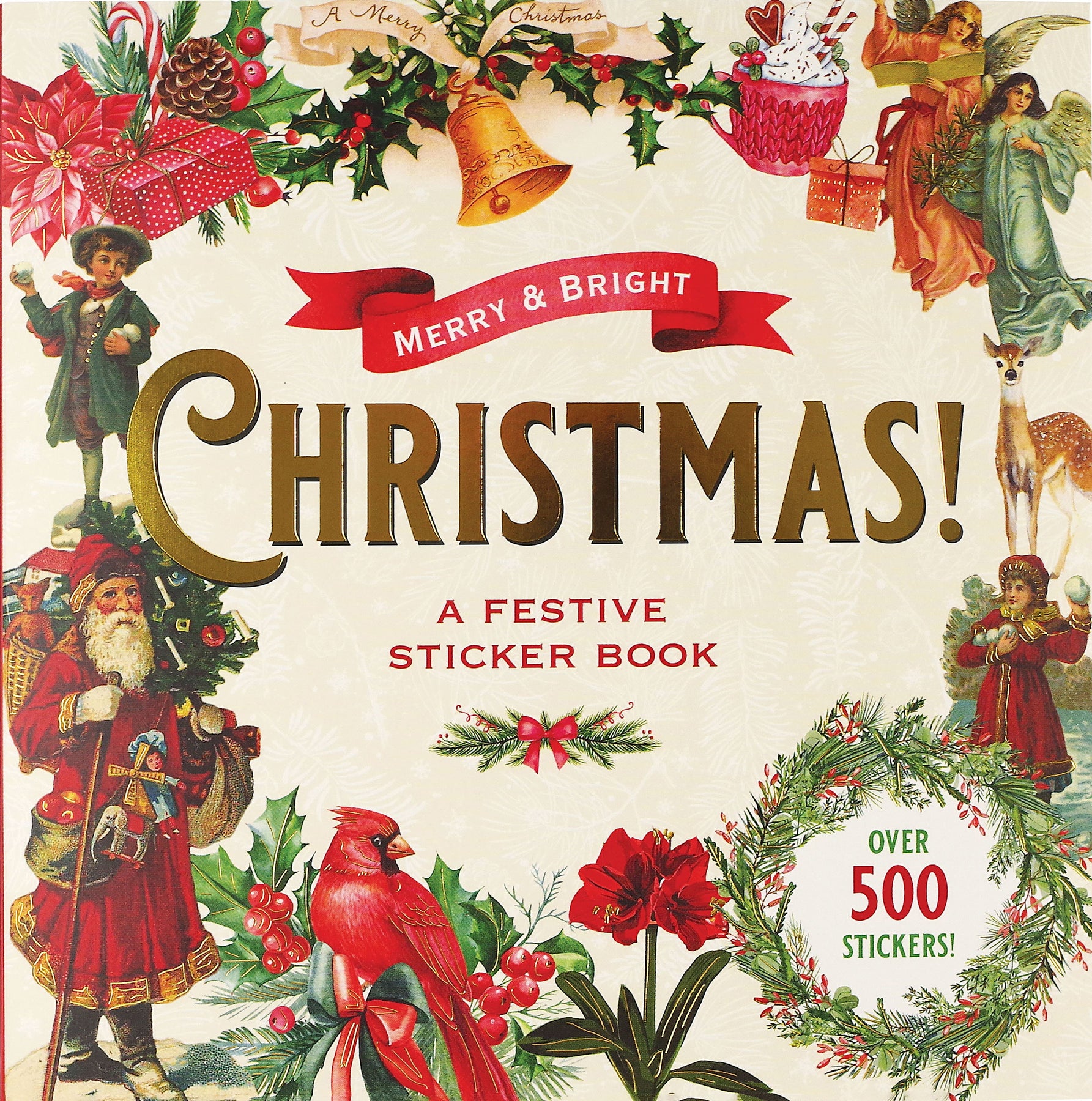 Vintage Christmas Sticker Sheet - Shop Piscoletters Stickers - Pinkoi