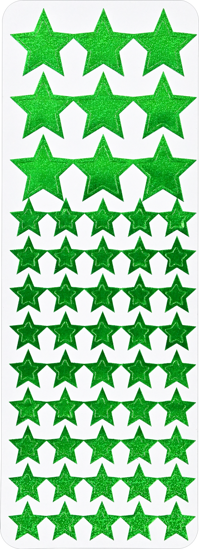BAZIC Foil Star Label Custom Sticker, Color-Code Labels (432/Pack),  24-Packs 